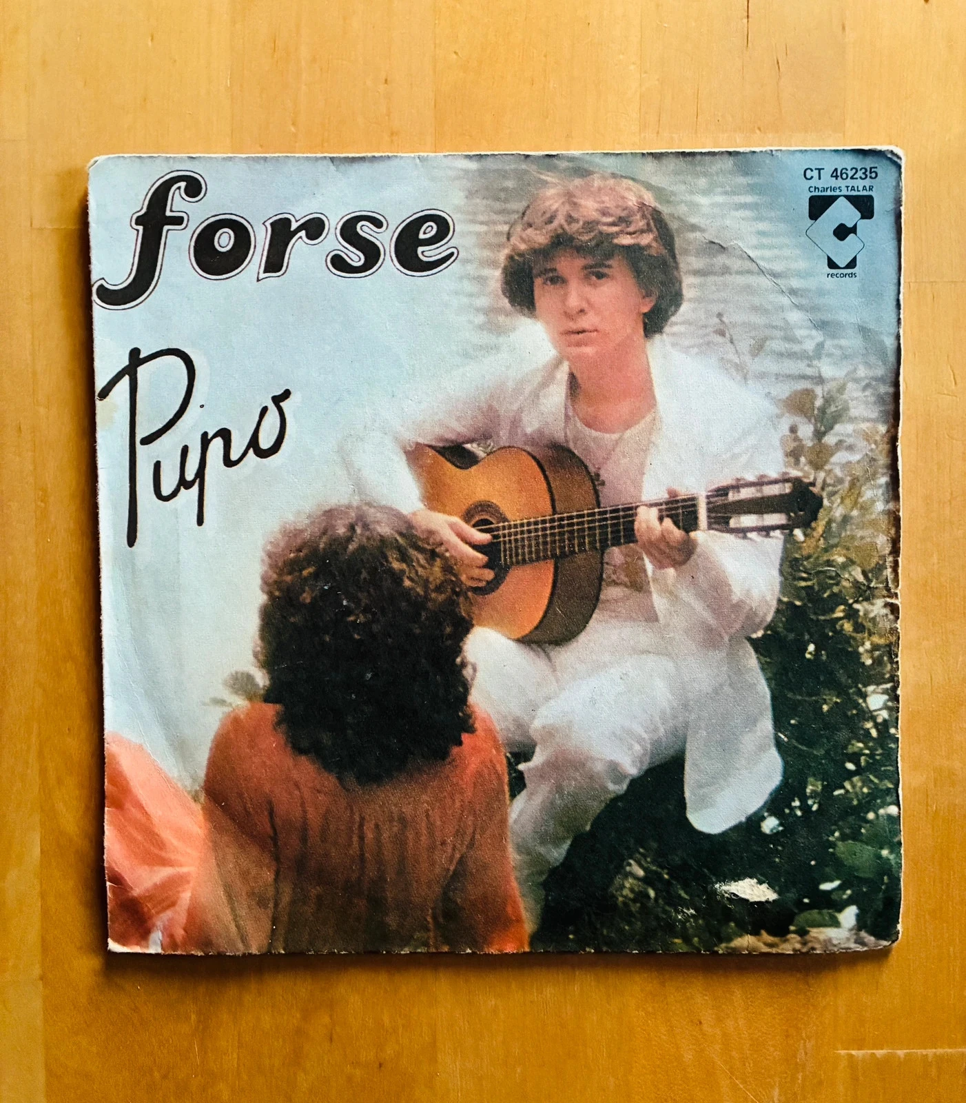 Disque vinyle 45T Pupo Forse.